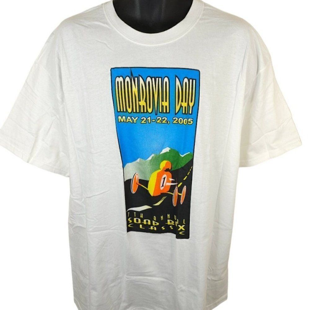 Soap Box Derby T Shirt Mens Size XL Vintage Y2K 2005 Monrovia Day California